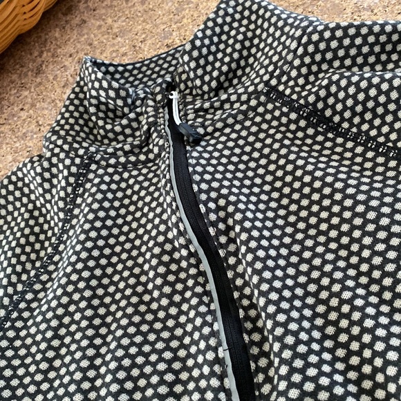 Eddie Bauer Black and White or Gray Pullover Partial Zip Top S - Picture 3 of 17